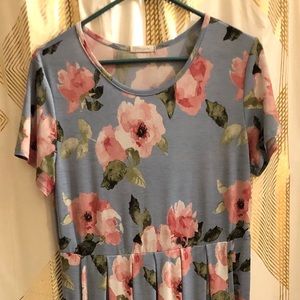 12pm by Mon Ami Floral Maxi Dress